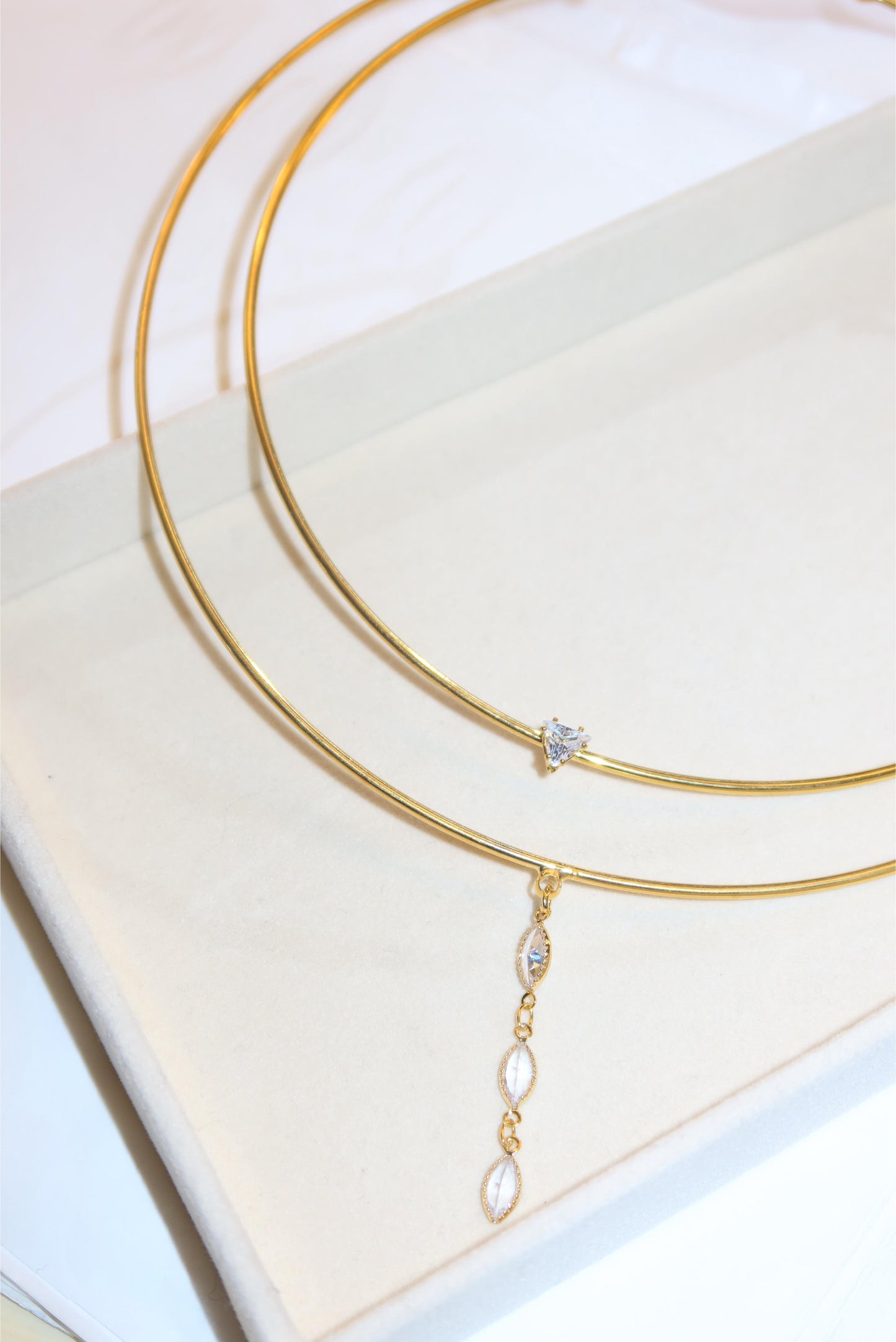 Collier Double Lumina