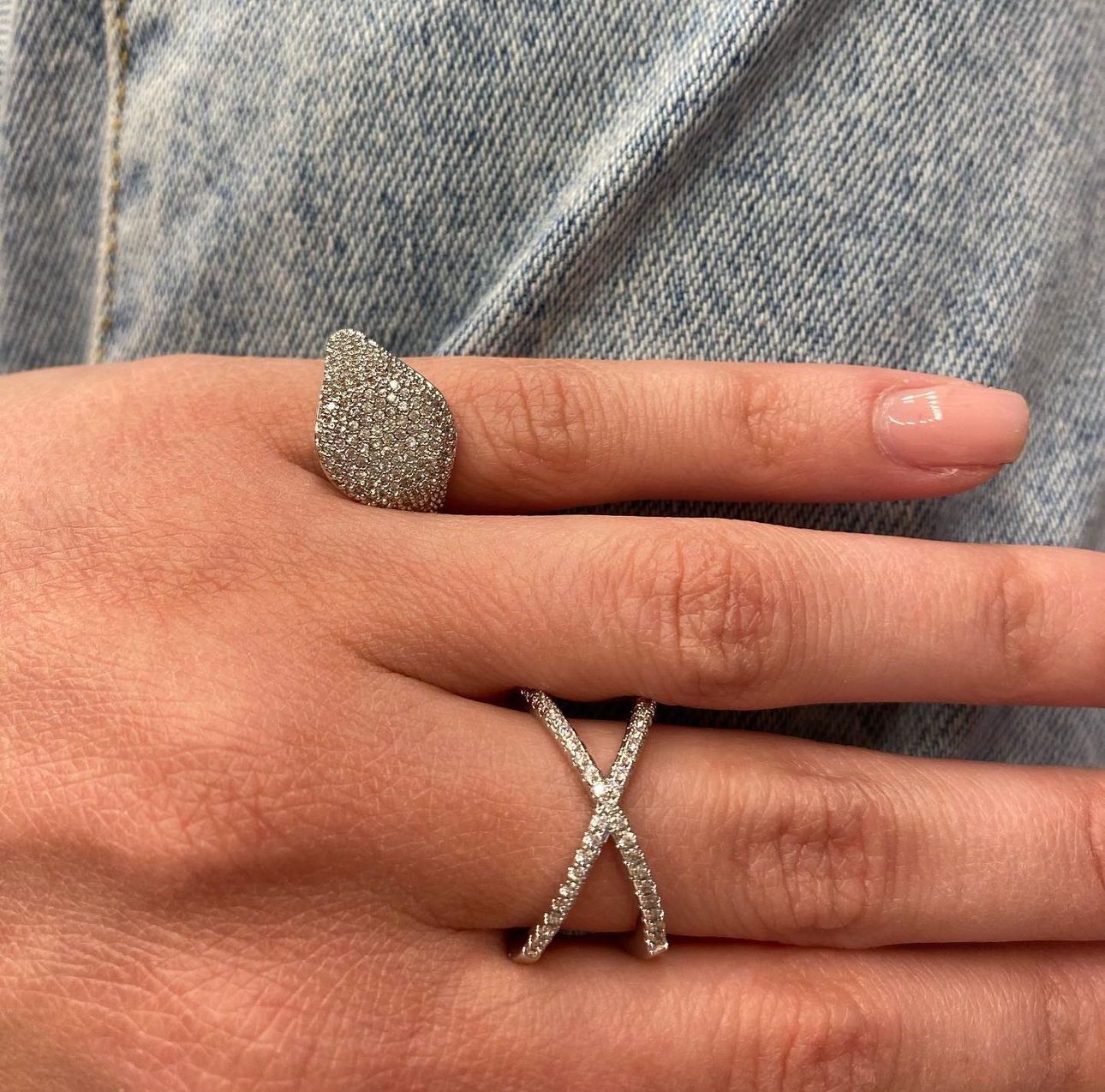 Anello Chevalier brillantini