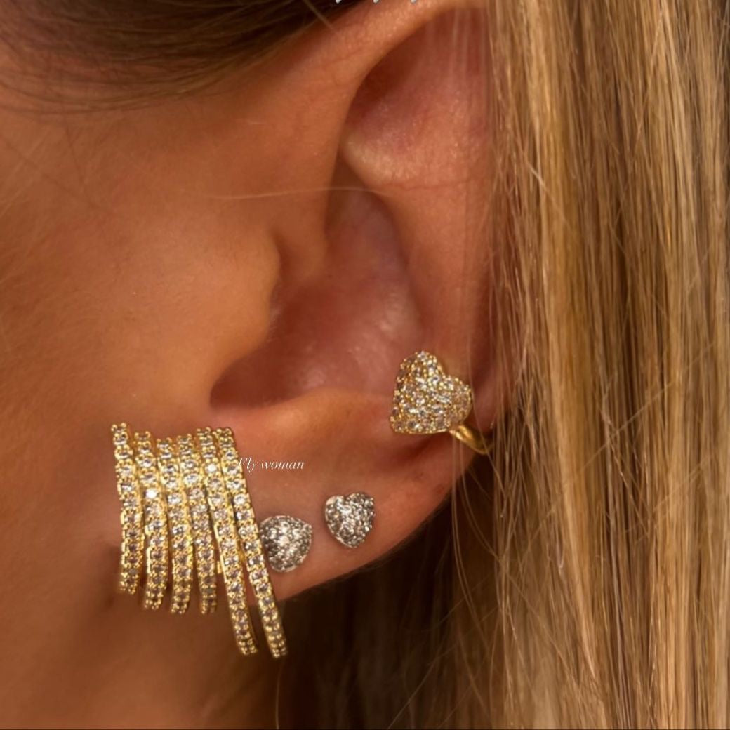 Orecchini fasce tennis