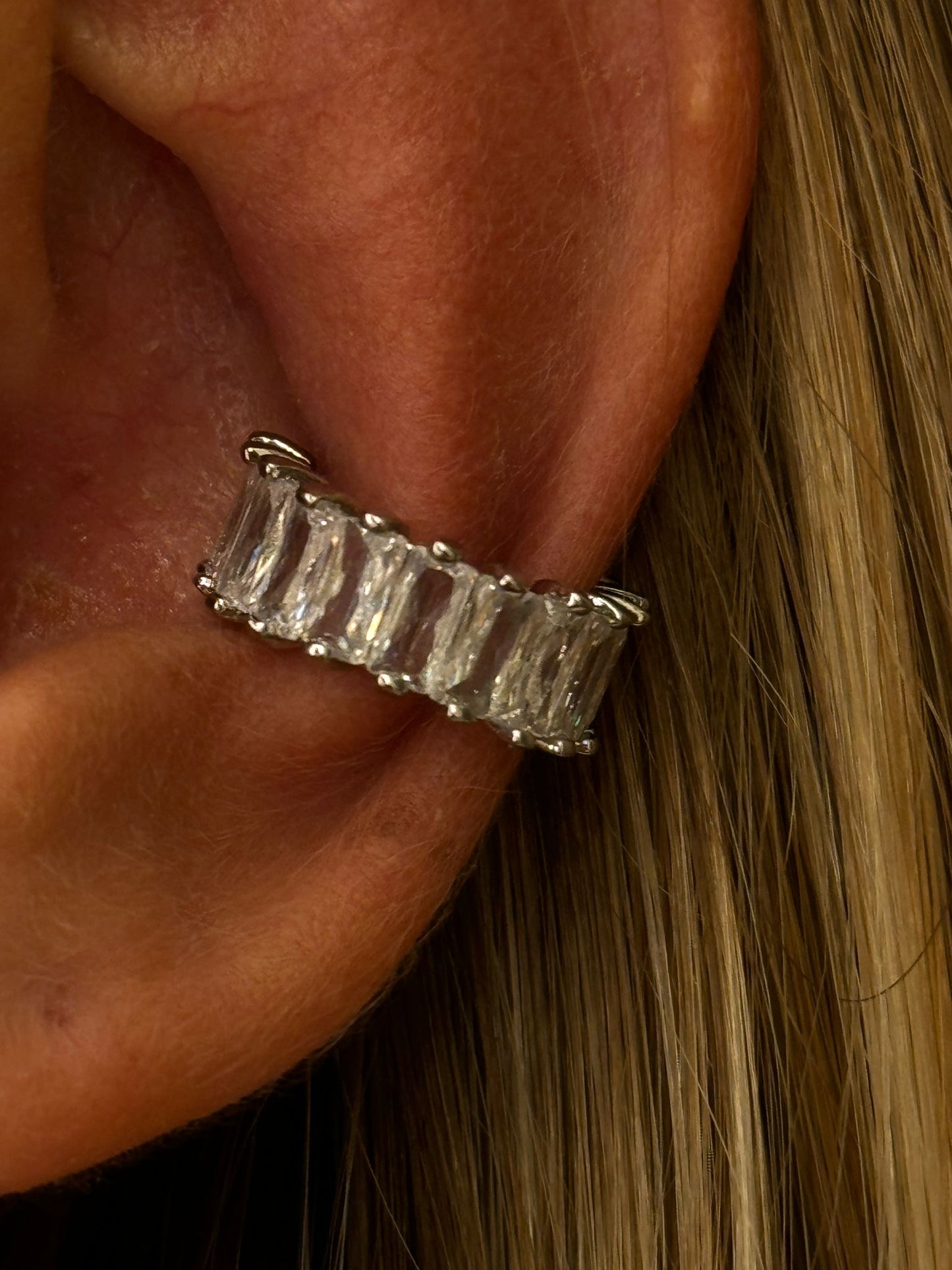 Earcuff zirconi square