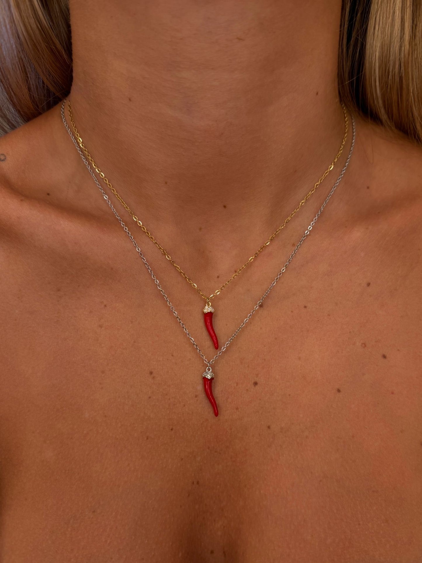Collana peperoncino semplice