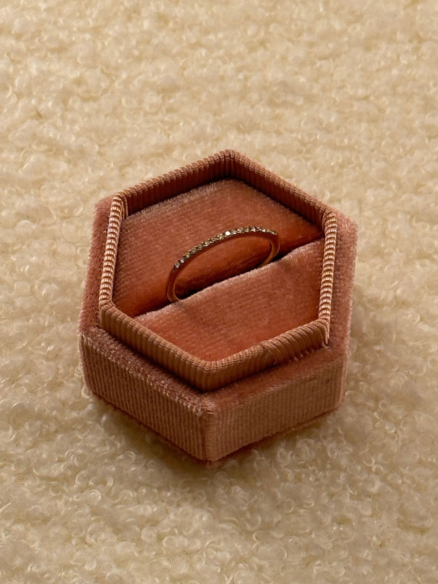 Anello mezza veretta sottile