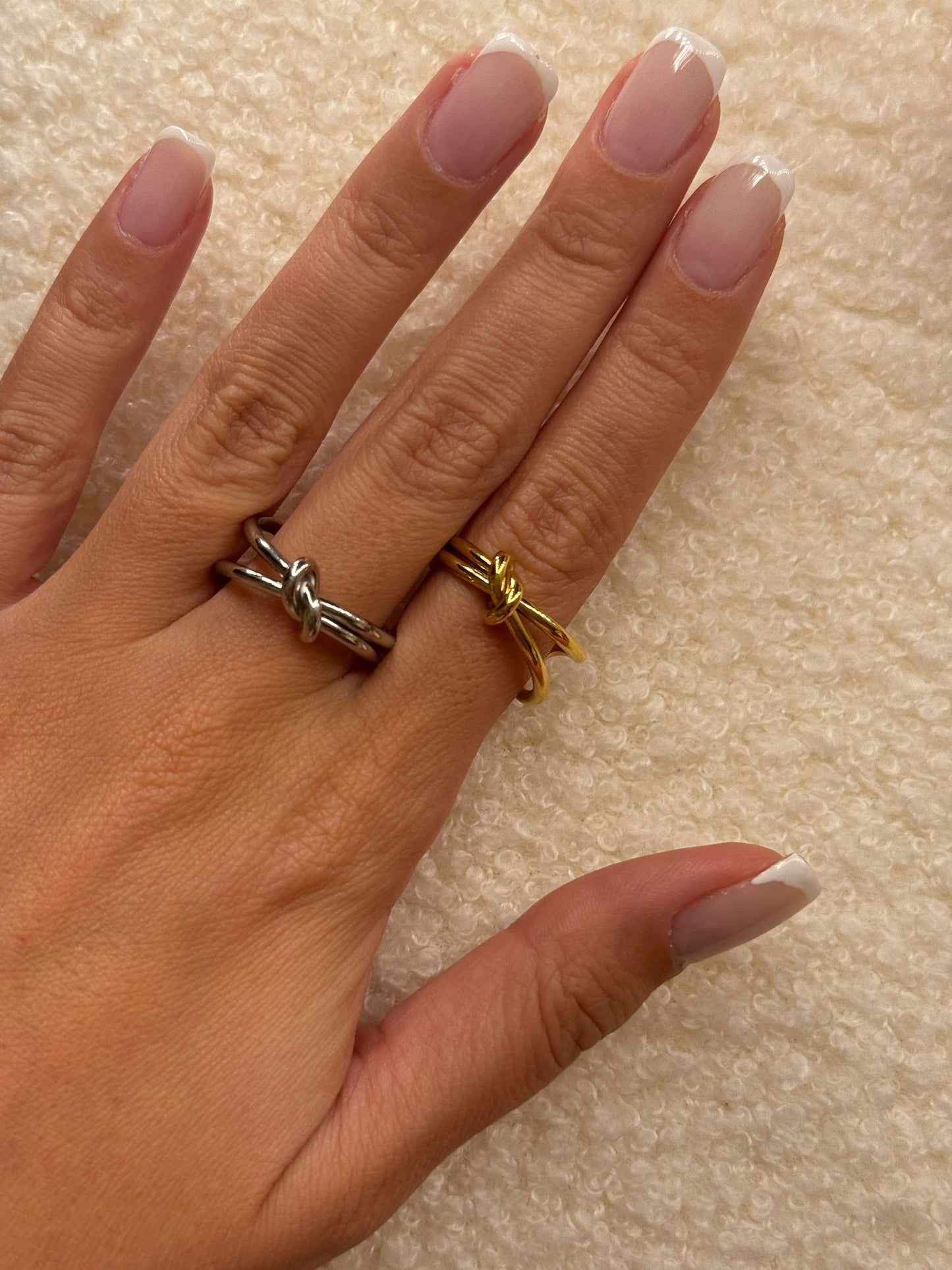 Anello nodo doppio