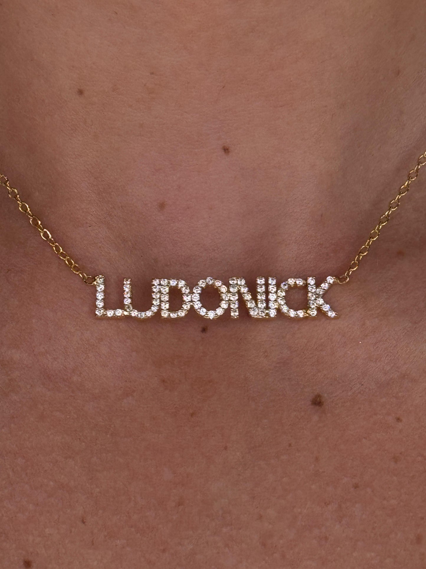 Collana Stampatello Personalizzabile