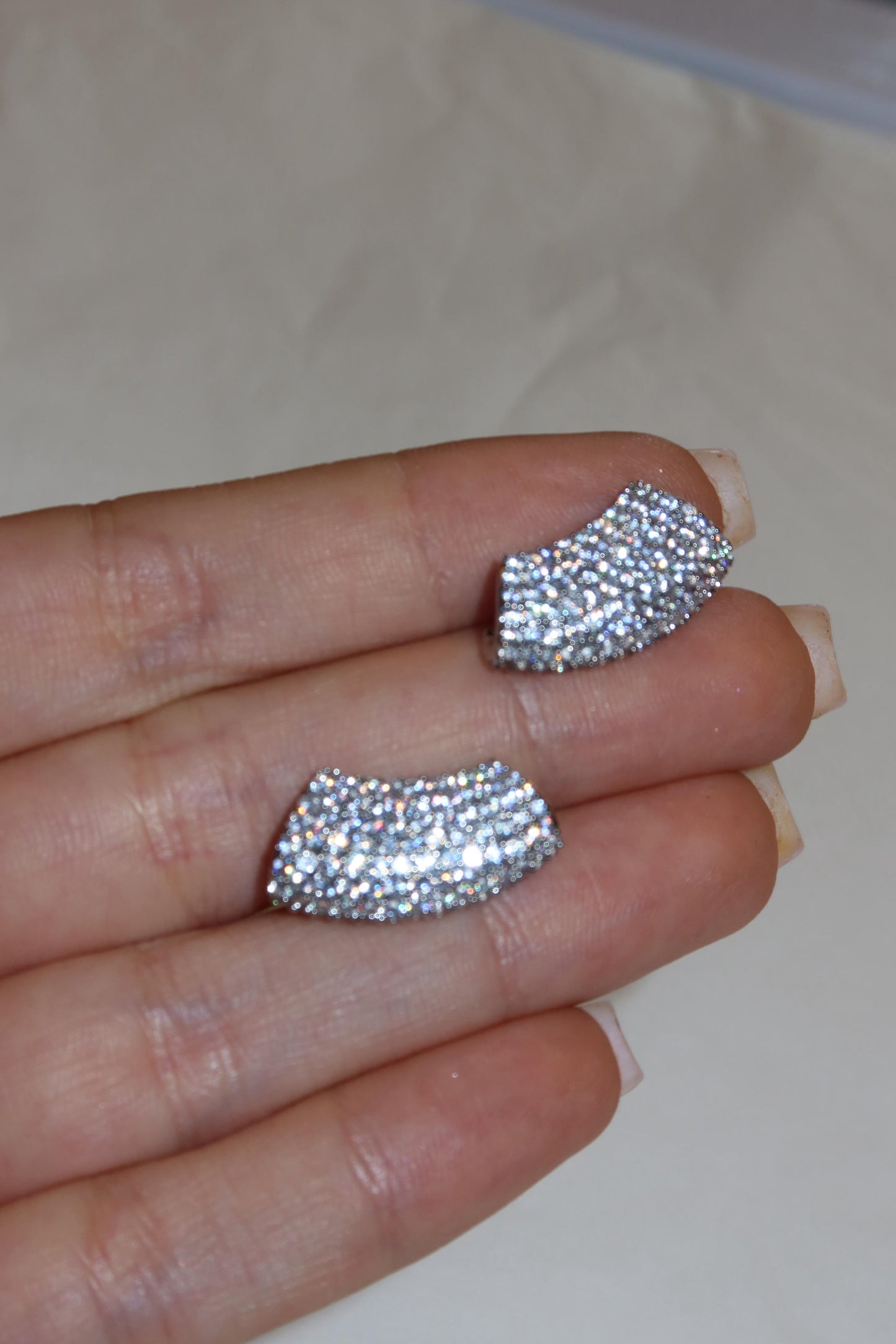 Orecchini RaccogliLobo brillantini Pavè