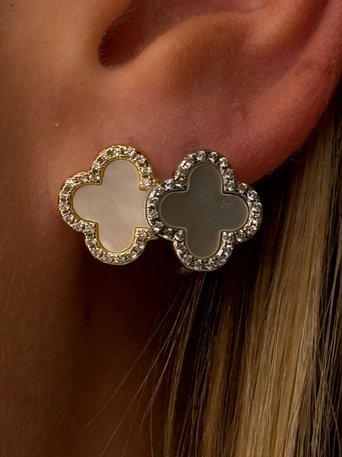 Orecchini Simil Van Cl**f Shine