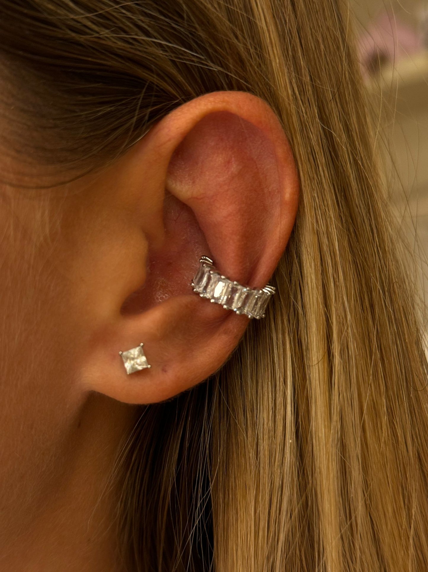 Earcuff zirconi square