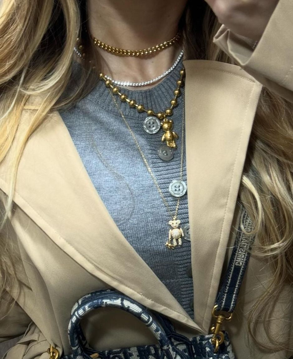 Collana teddy + praline