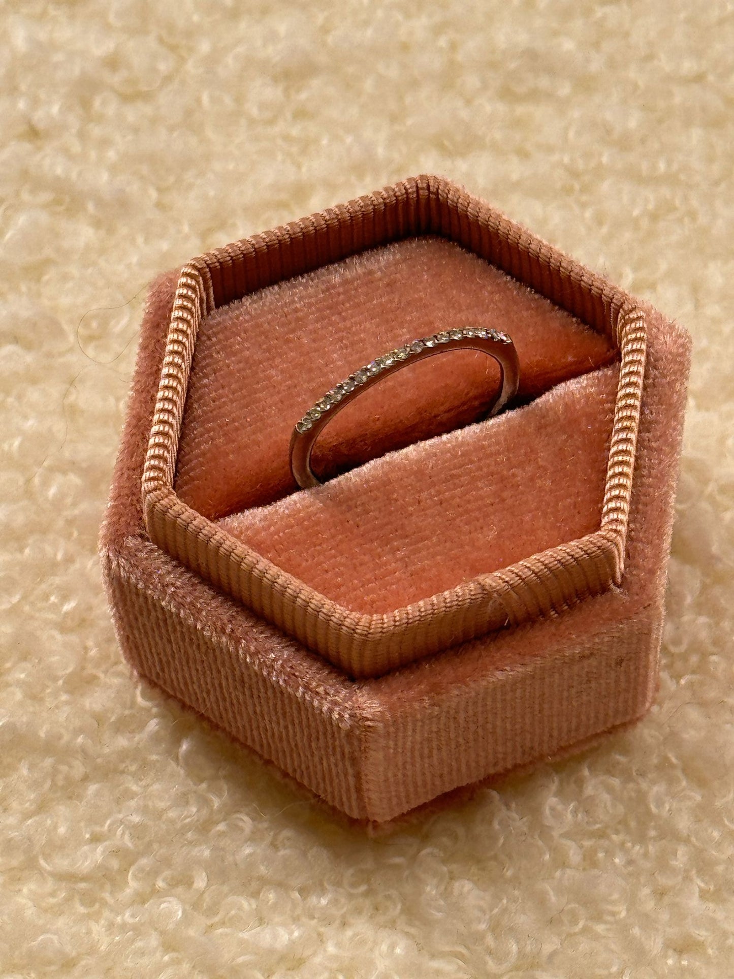 Anello mezza veretta sottile