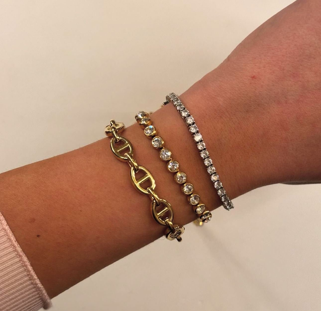 Tennis zirconi tondi