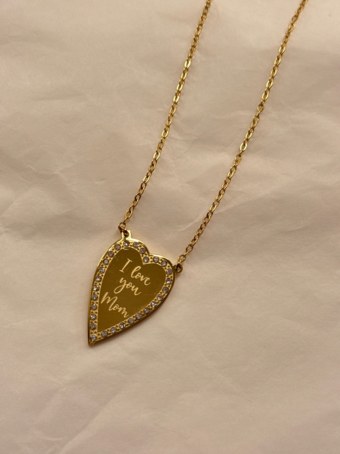 Collana “I love you MOM” /ti amo mamma