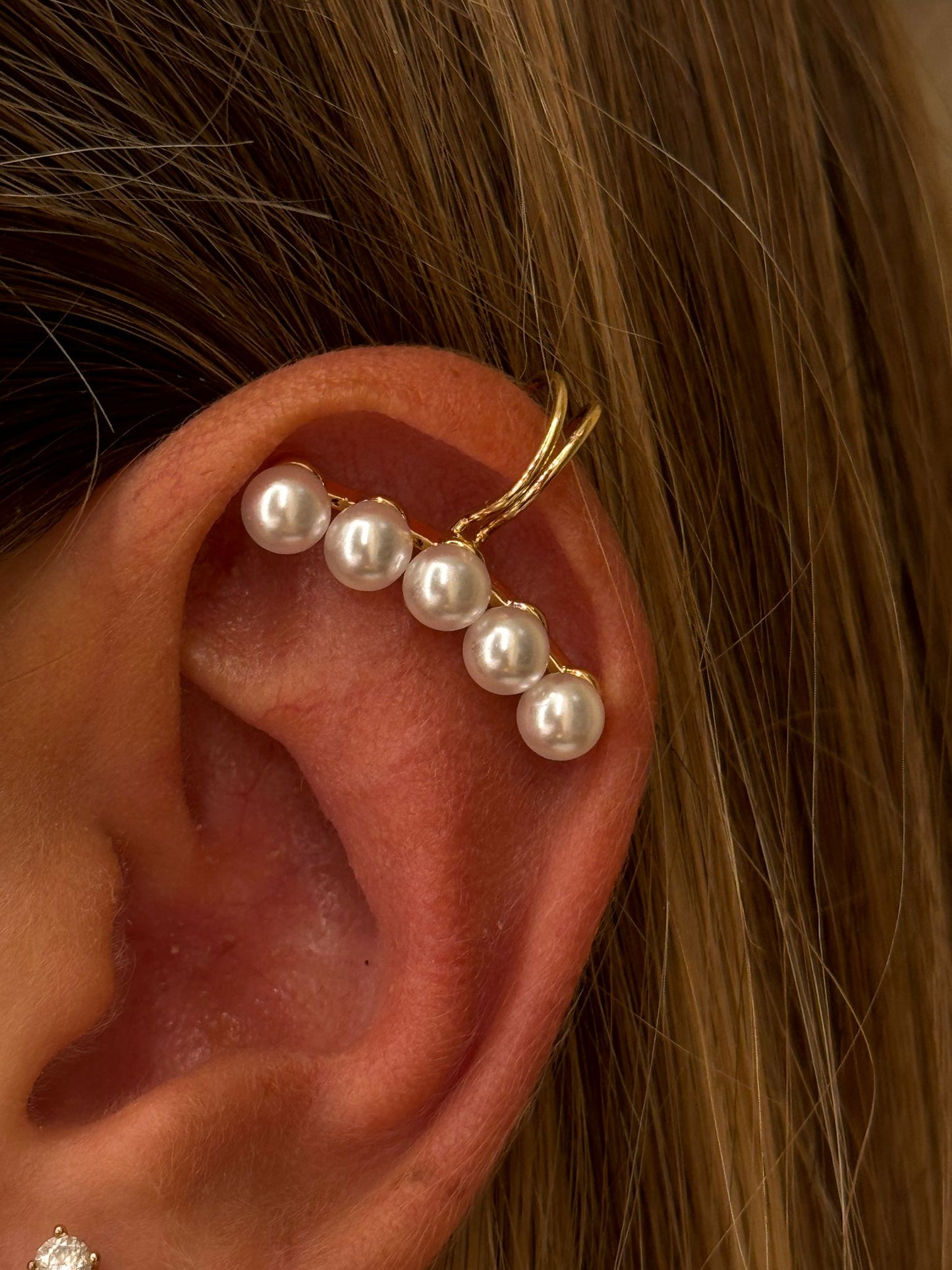 Earcuff conch perle
