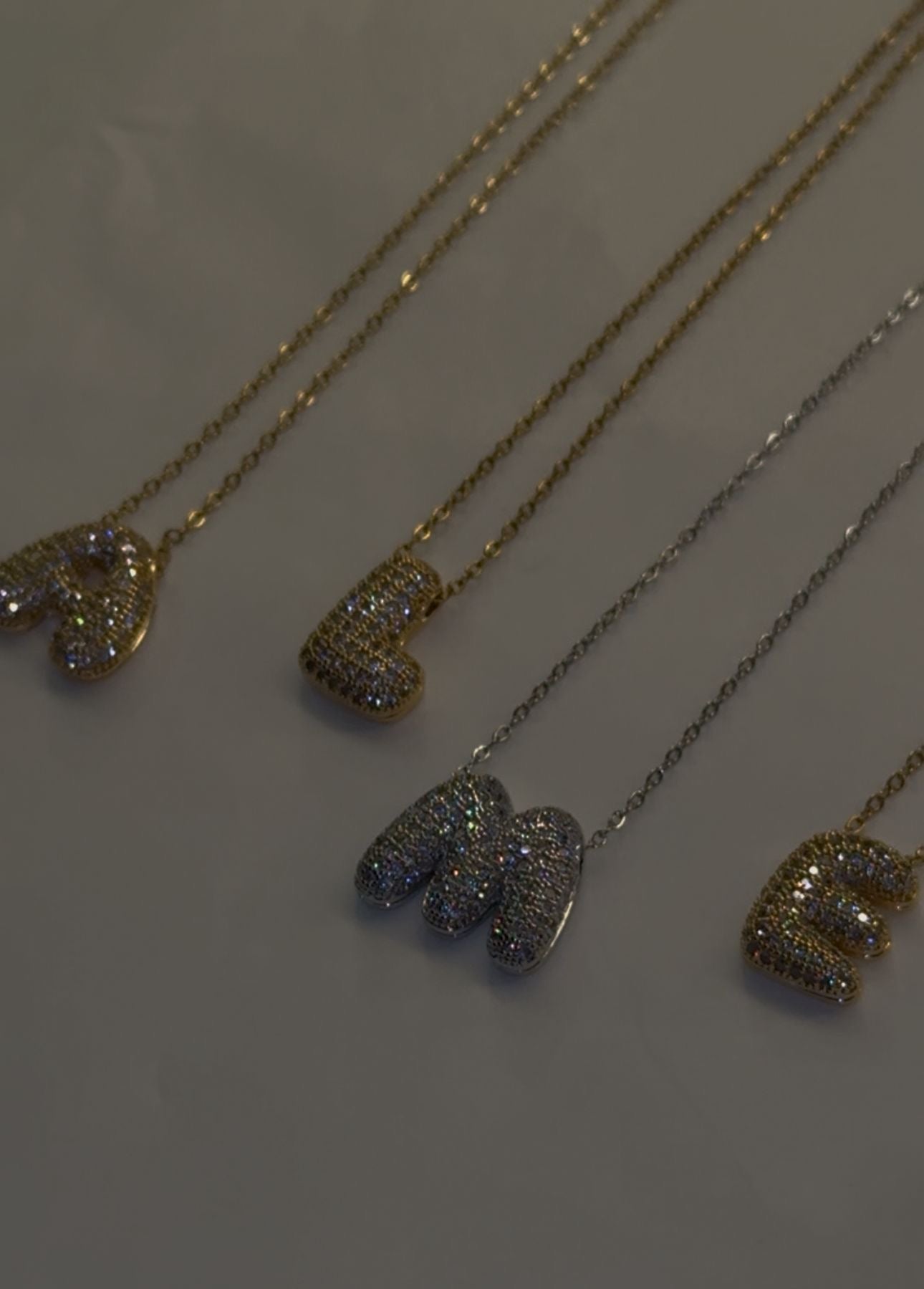 Collana Lettera Bubble media