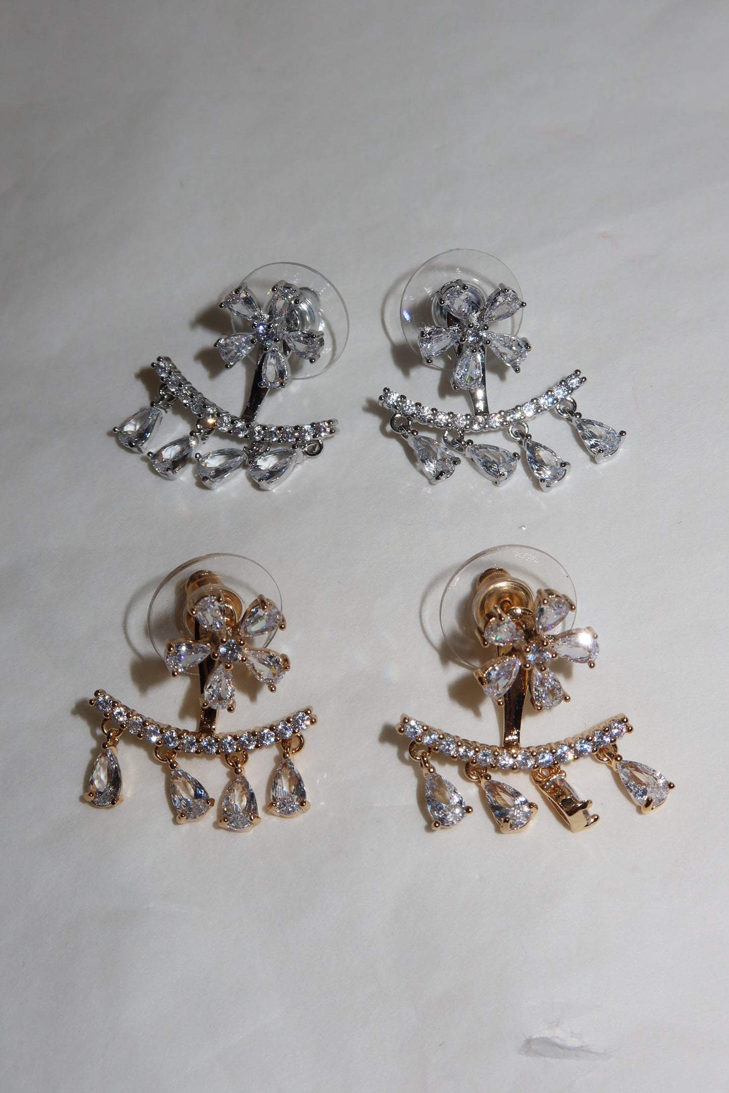 Orecchini Fiore multi gocce