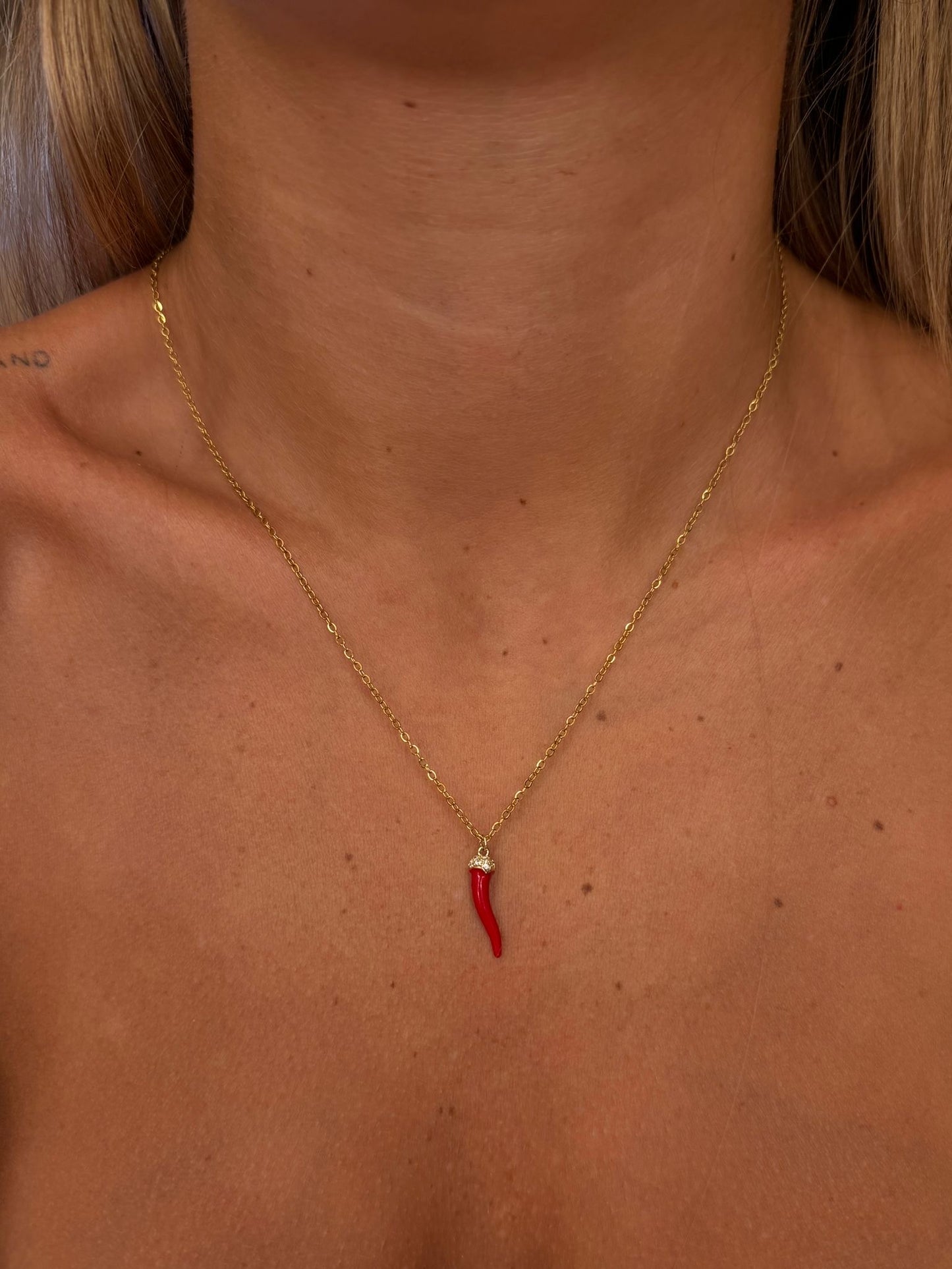 Collana peperoncino semplice