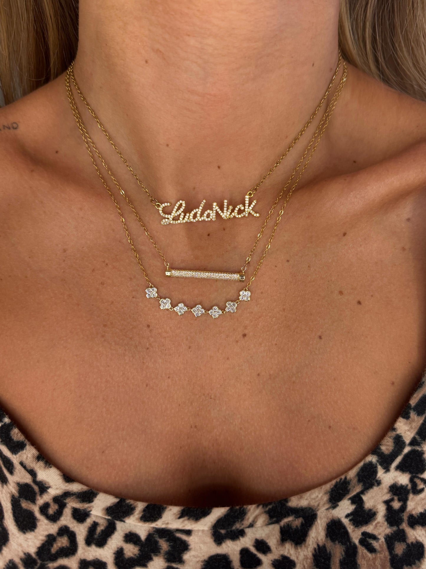 Collana Baguette