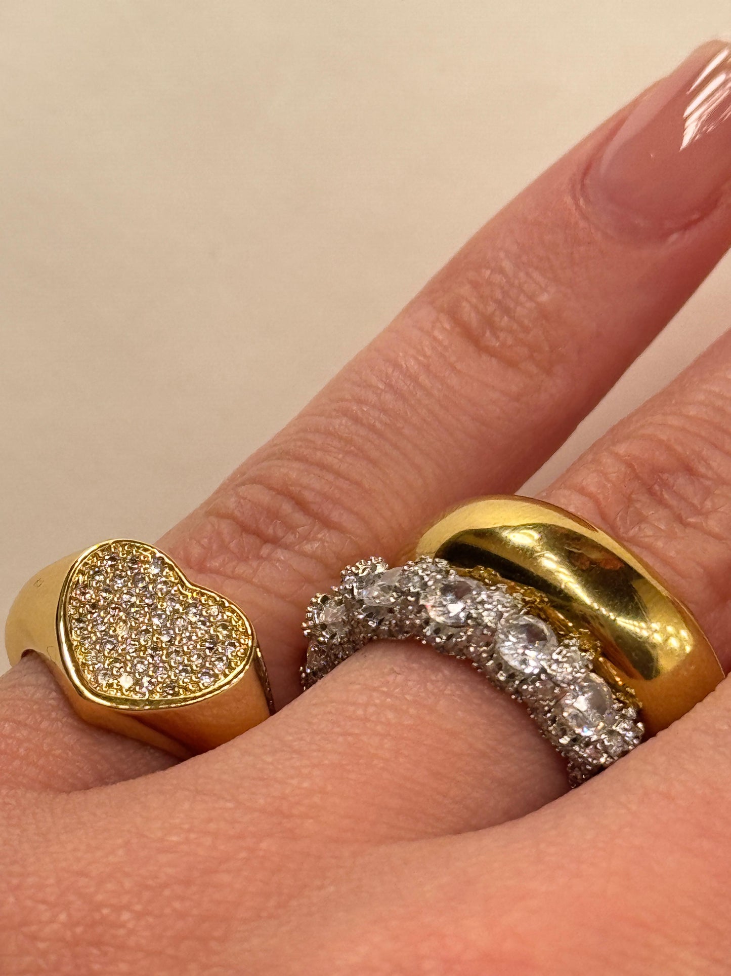 Anello veretta Cristallo Luxury
