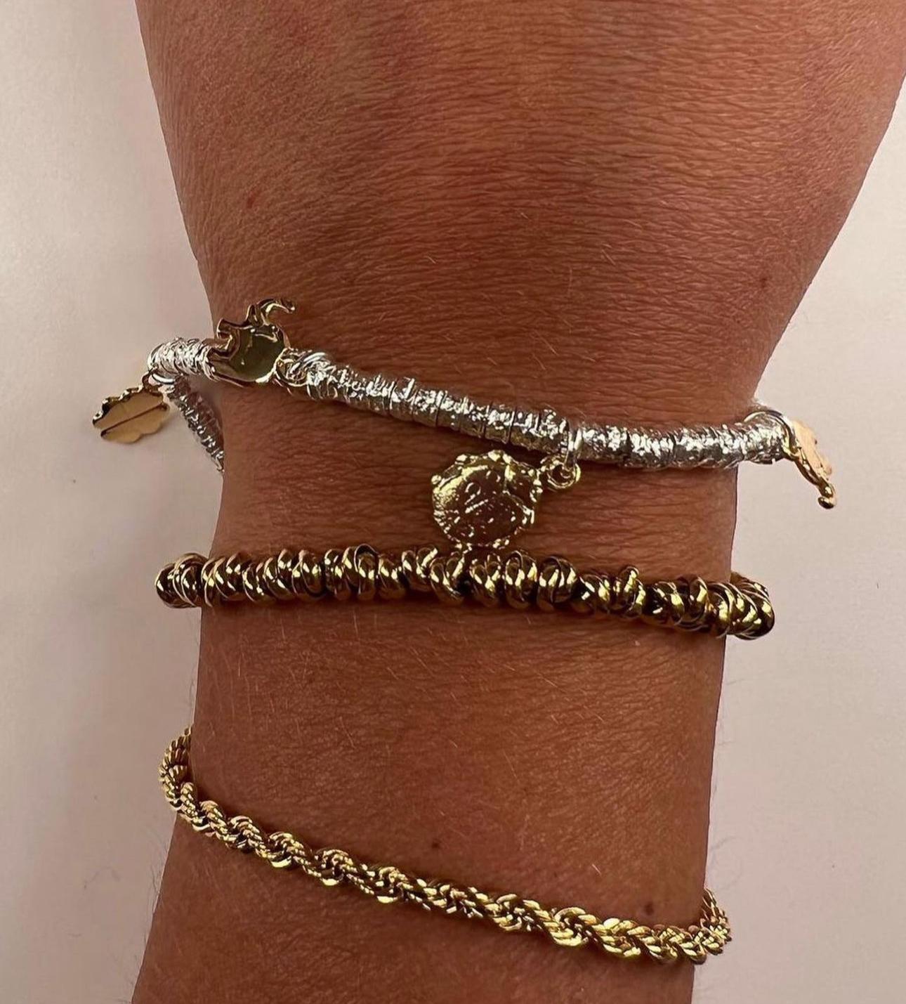 Bracciale ciondoli porta fortuna