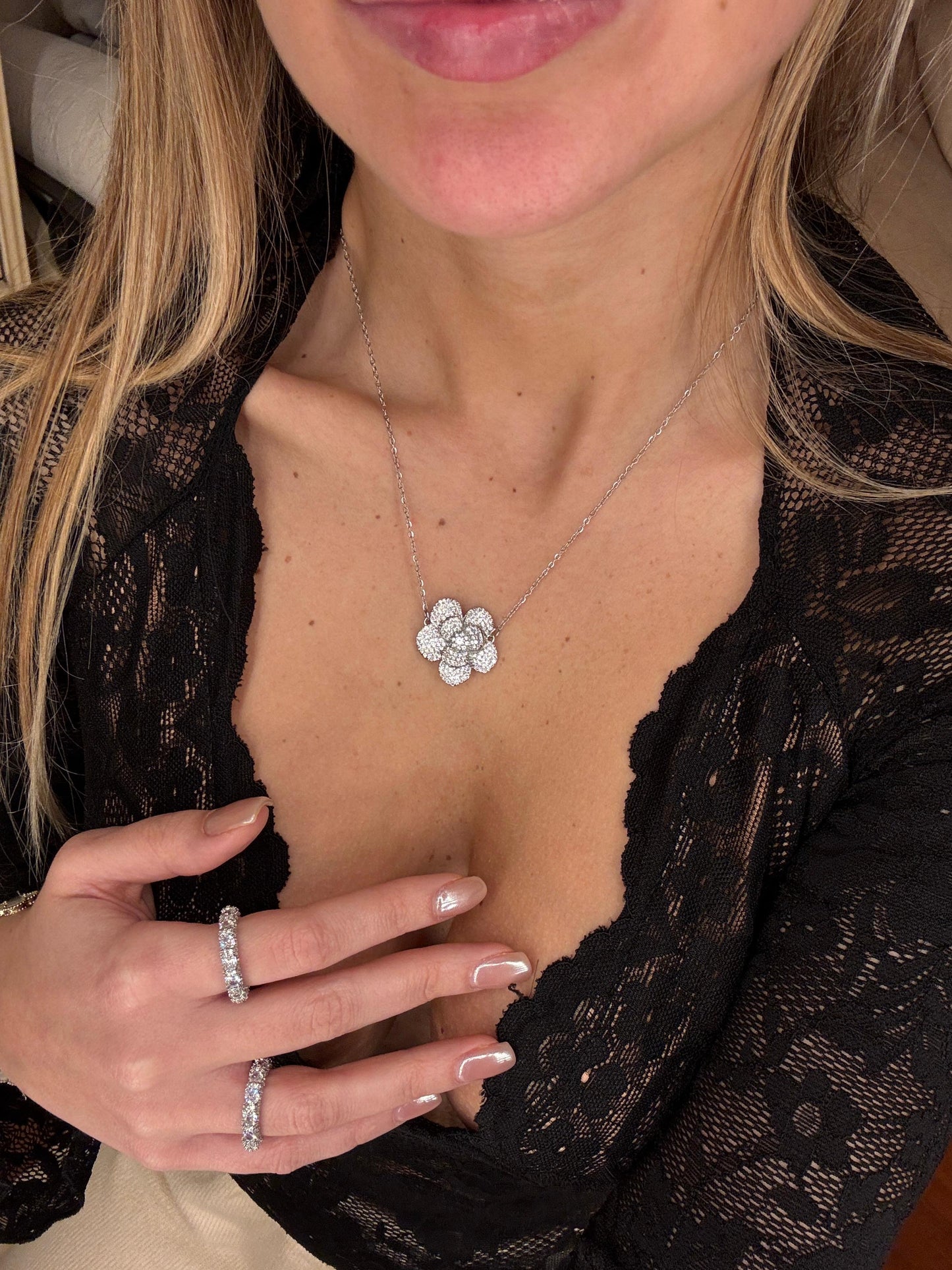 Collana Camelia big