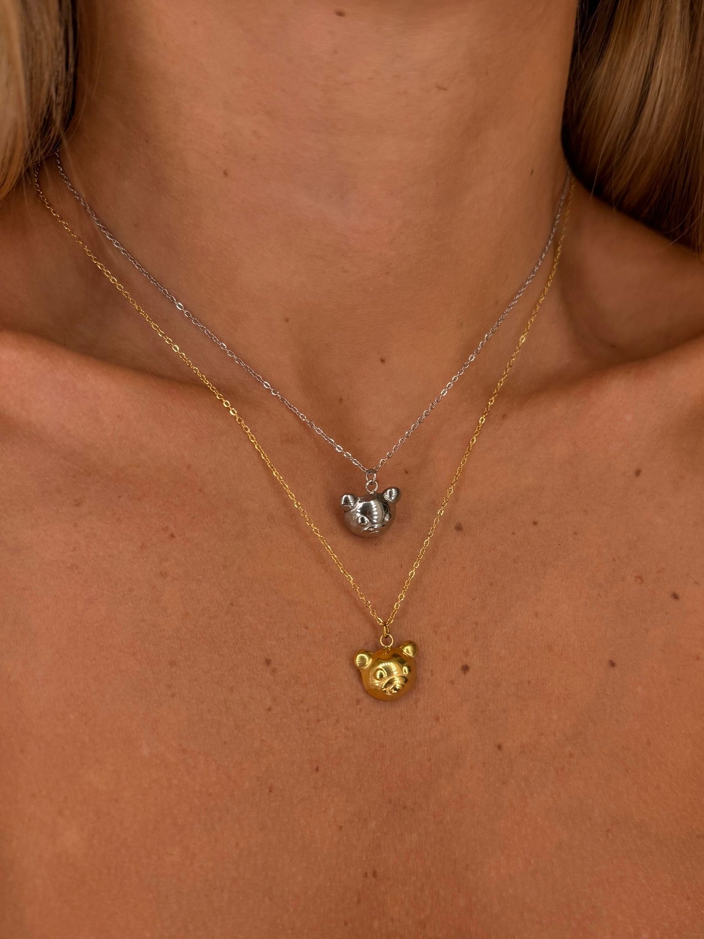 Collana orsetto face