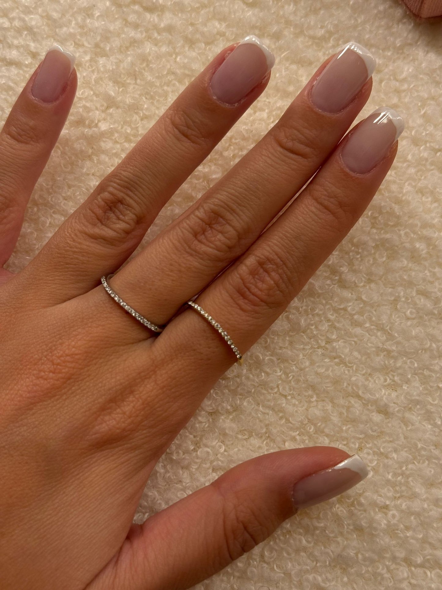 Anello mezza veretta sottile