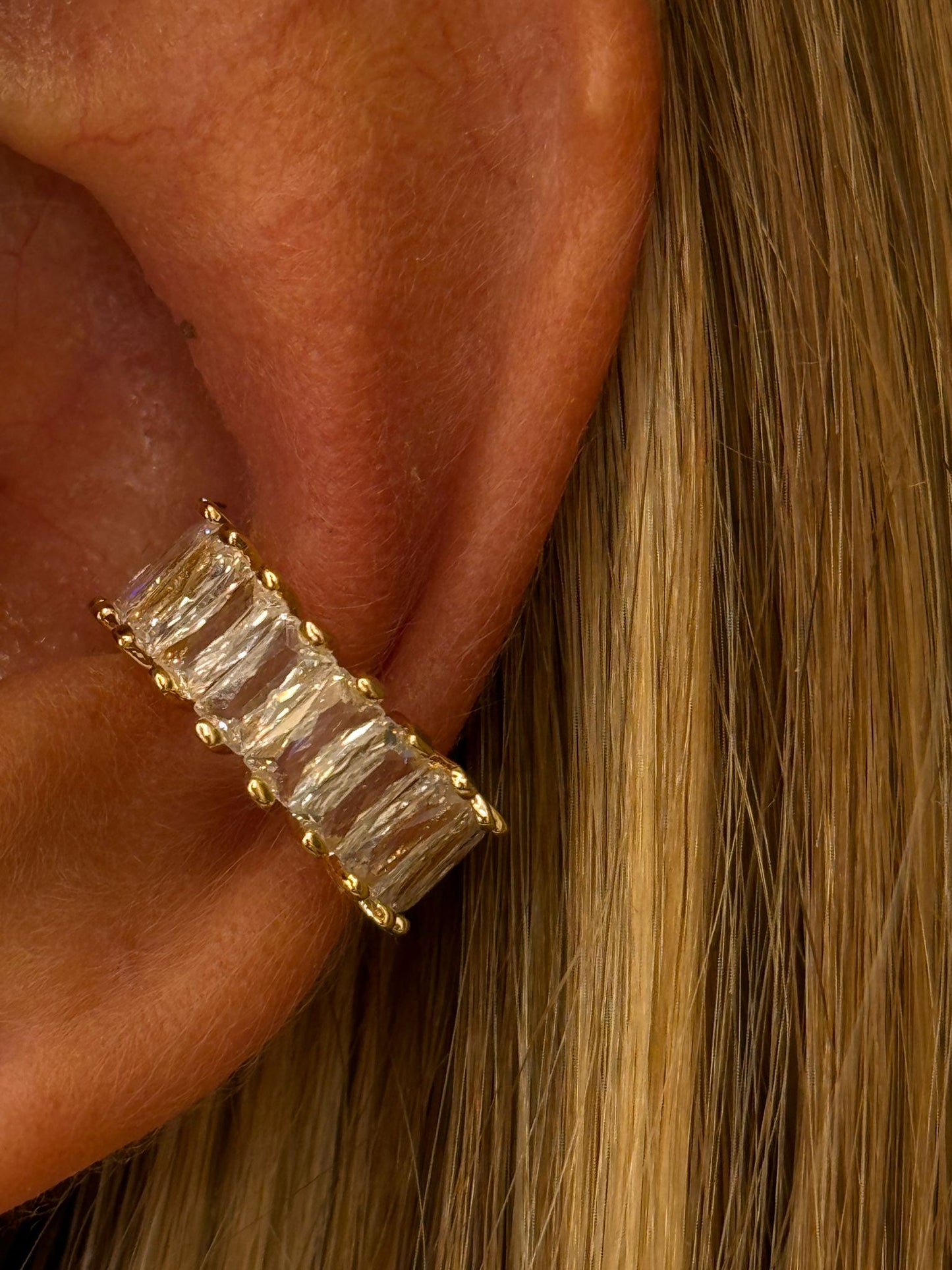 Earcuff zirconi square