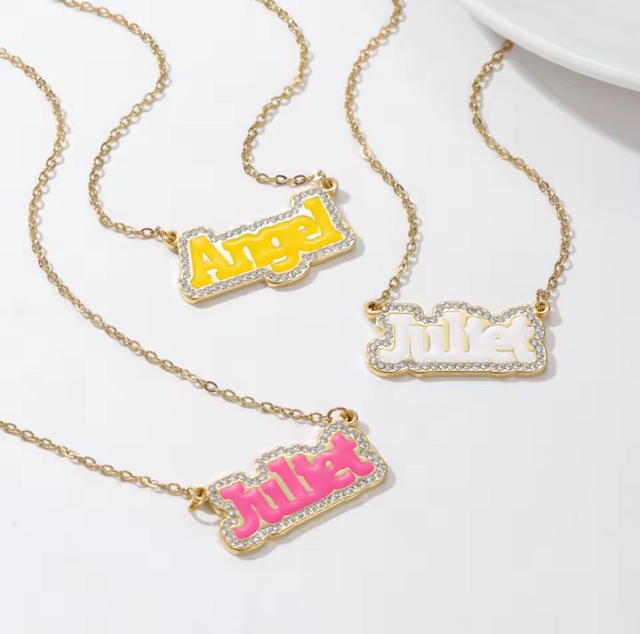 Collana Smaltata Personalizzabile