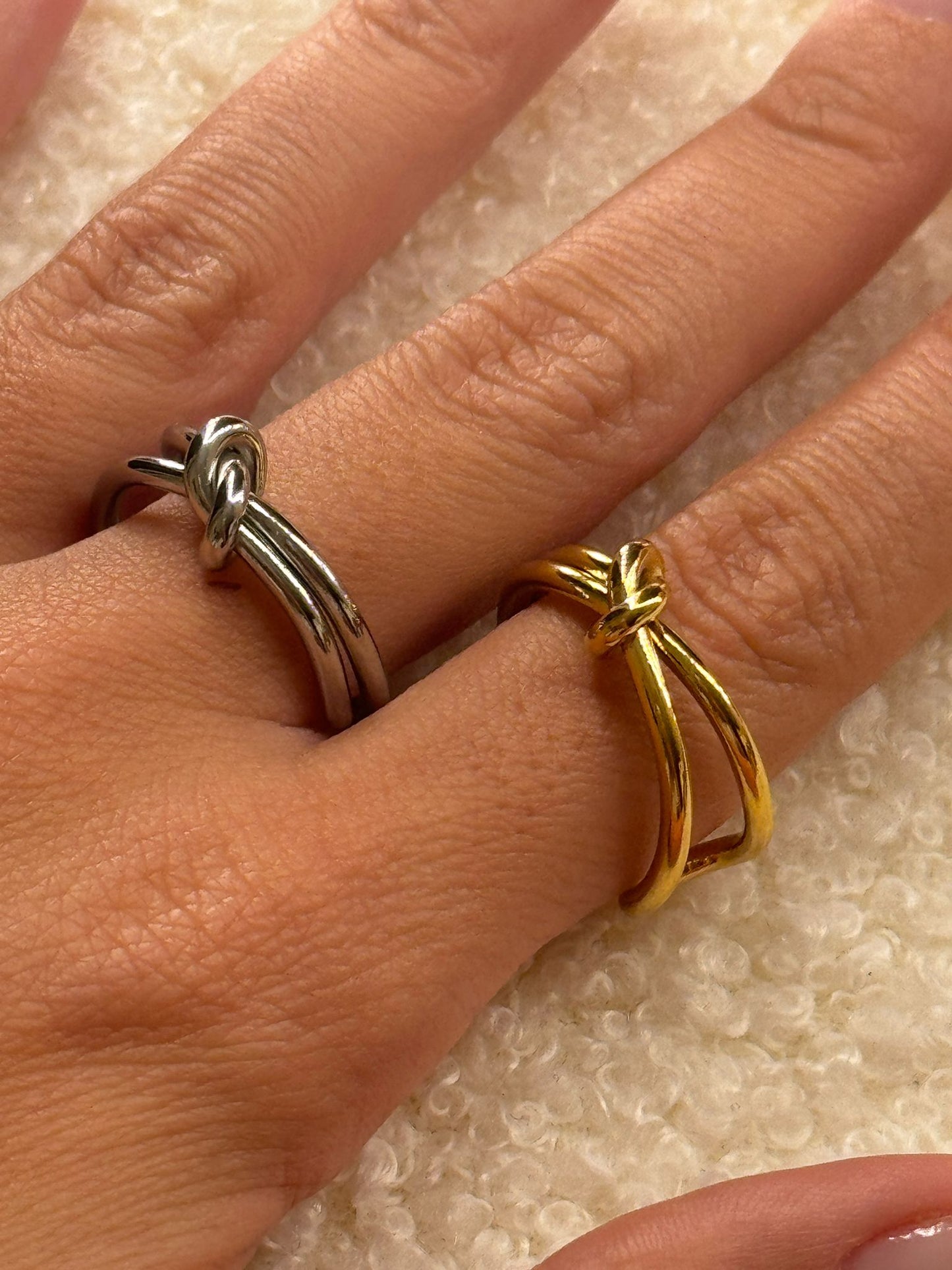 Anello nodo doppio