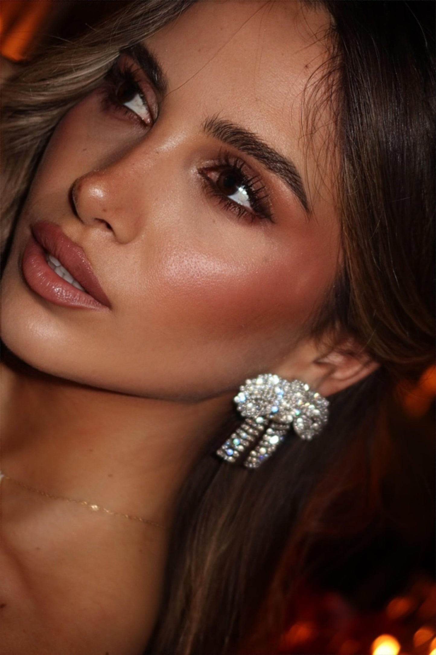 Orecchini Fiocchi STRASS