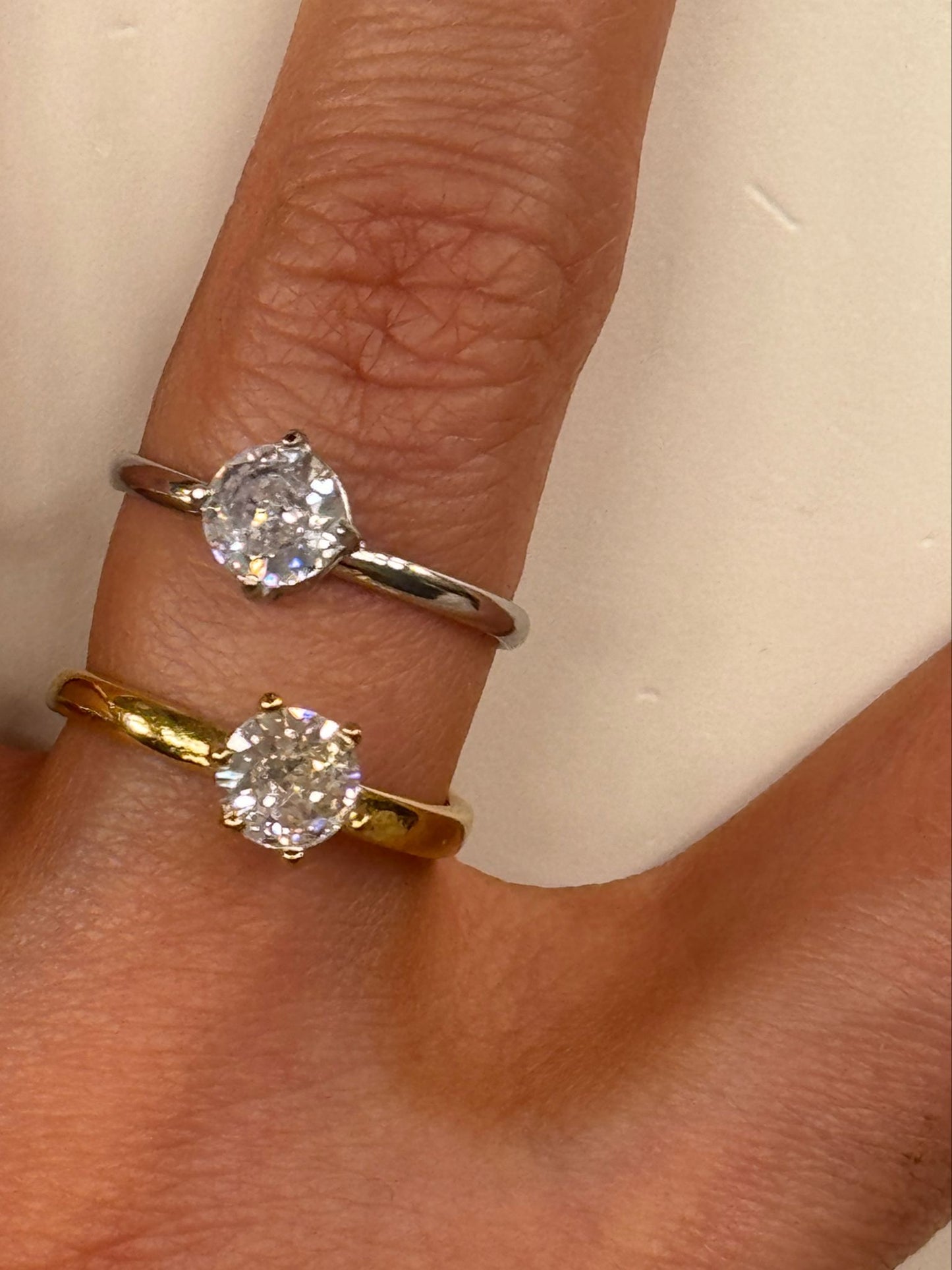 Anelli punti luce tondi