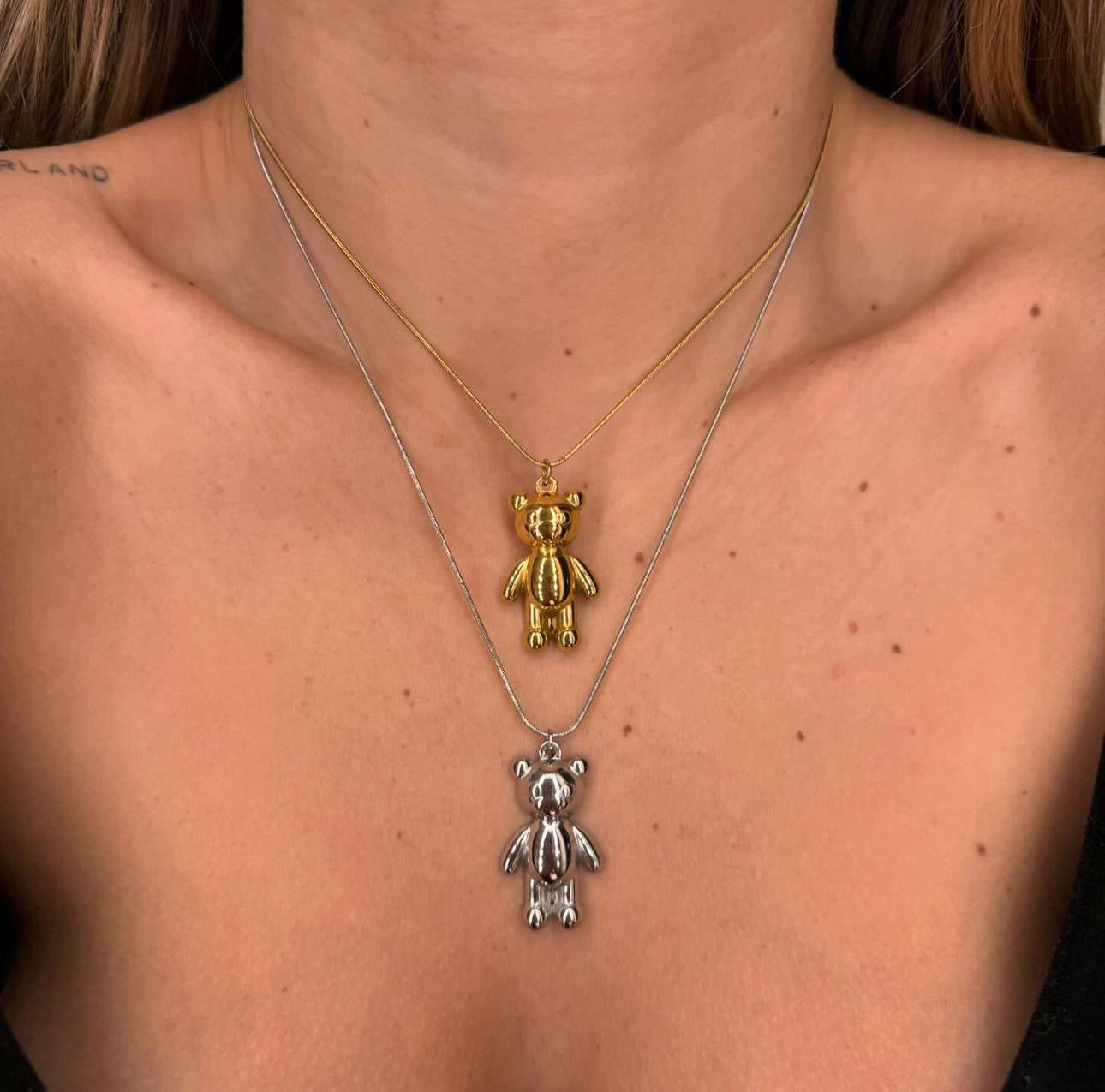 Collana teddy semplice
