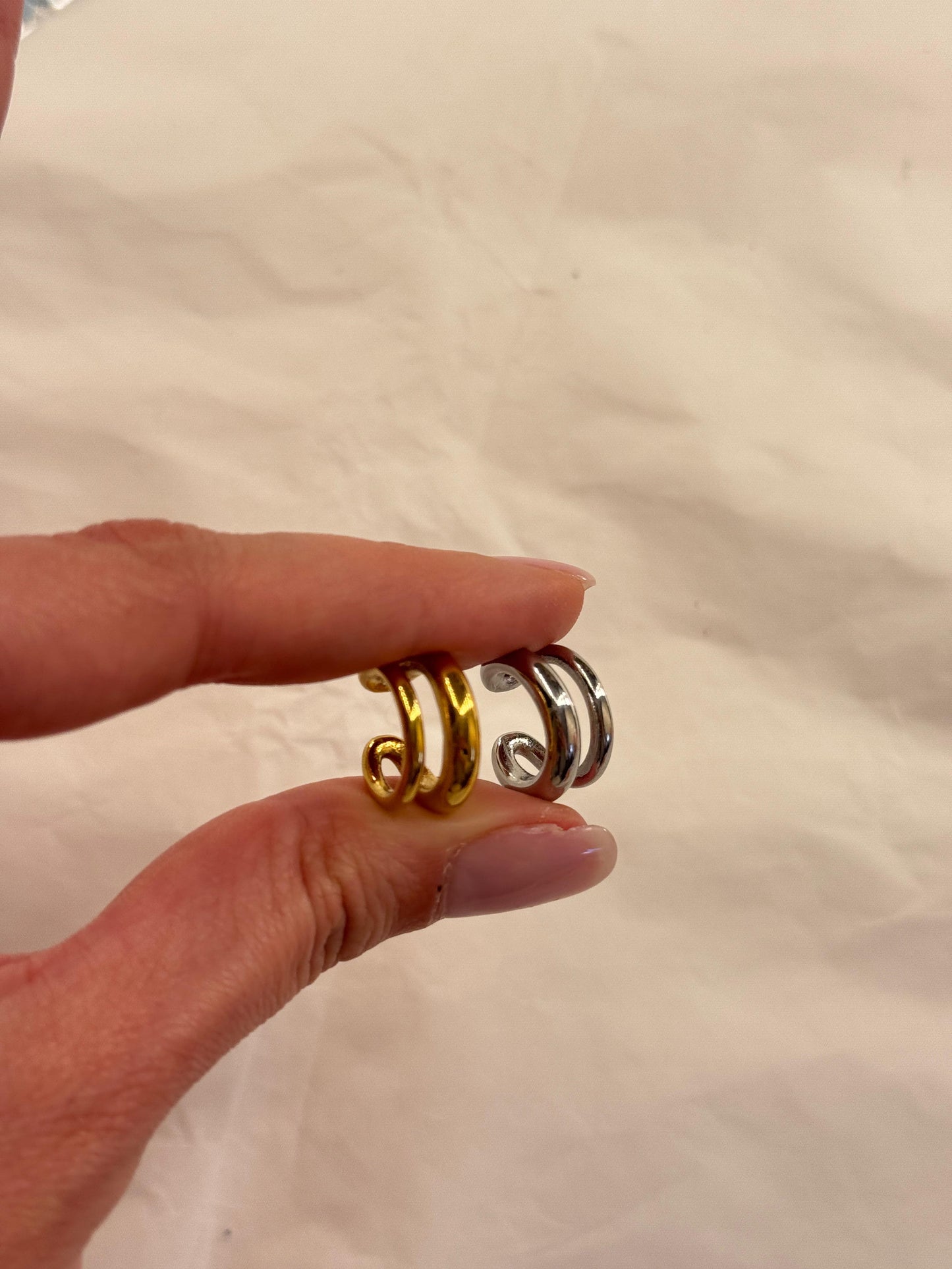 Earcuff doppia fascia semplice