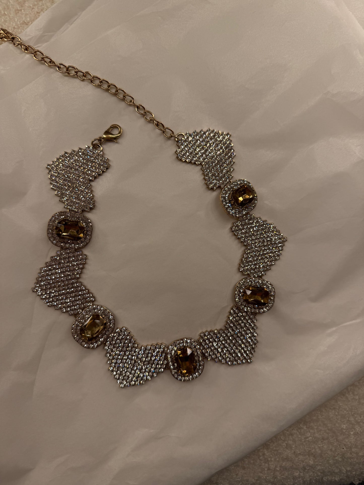 Collana CUORI STRASS BRIGITTE