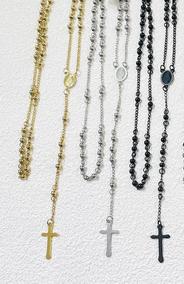 Collana rosario 65cm
