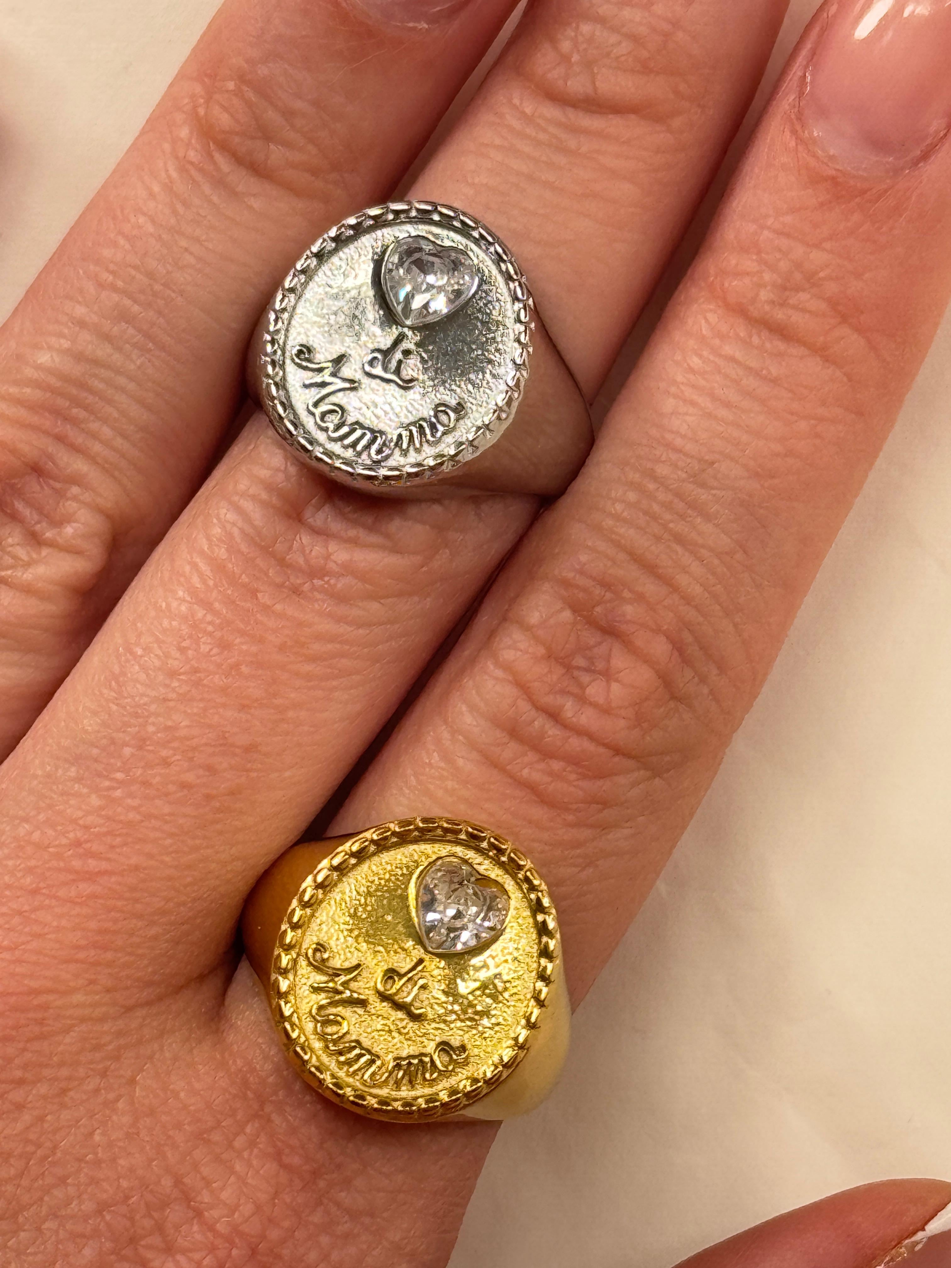 Anello Cuore di Mamma