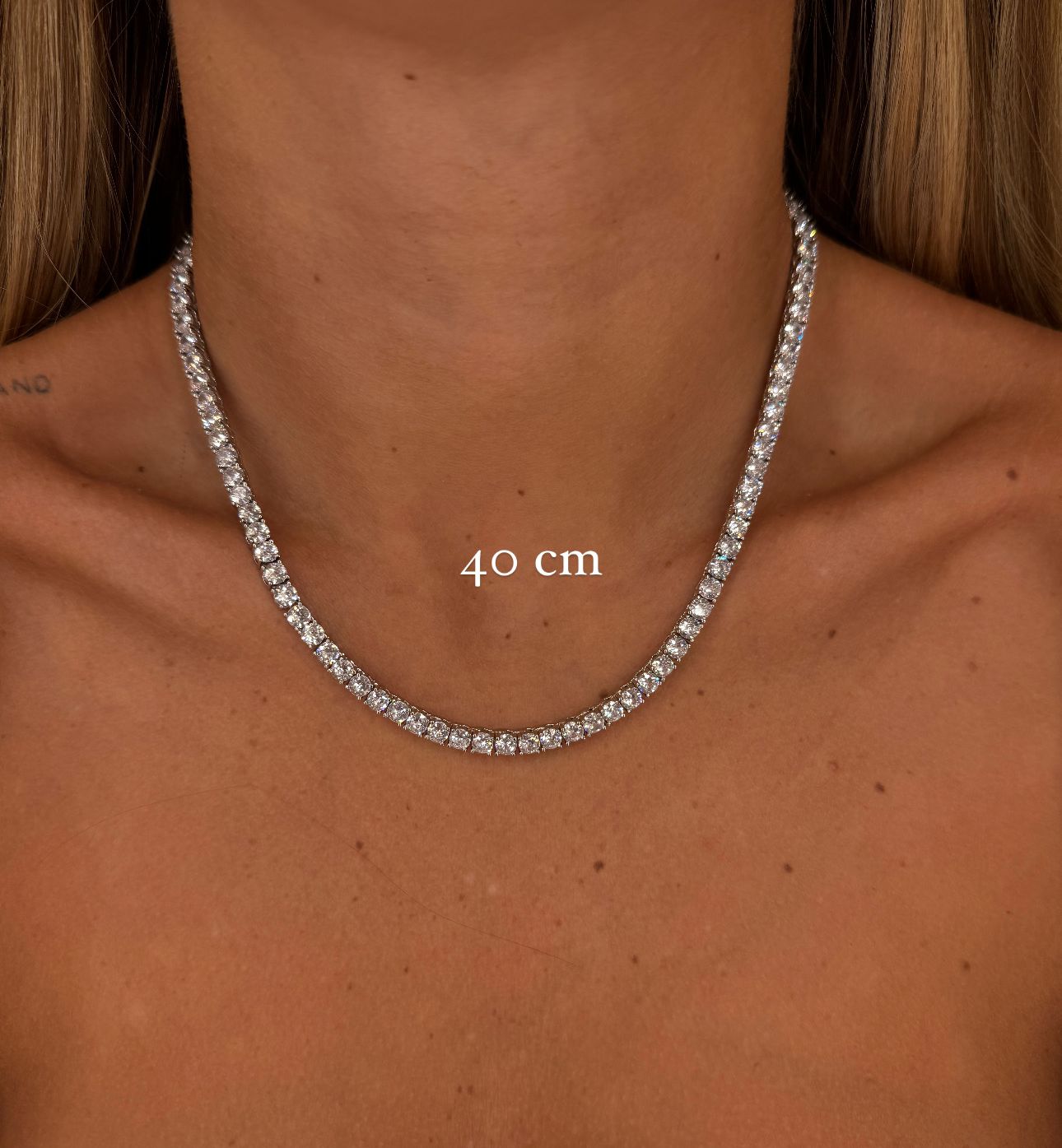 Collana tennis luxury