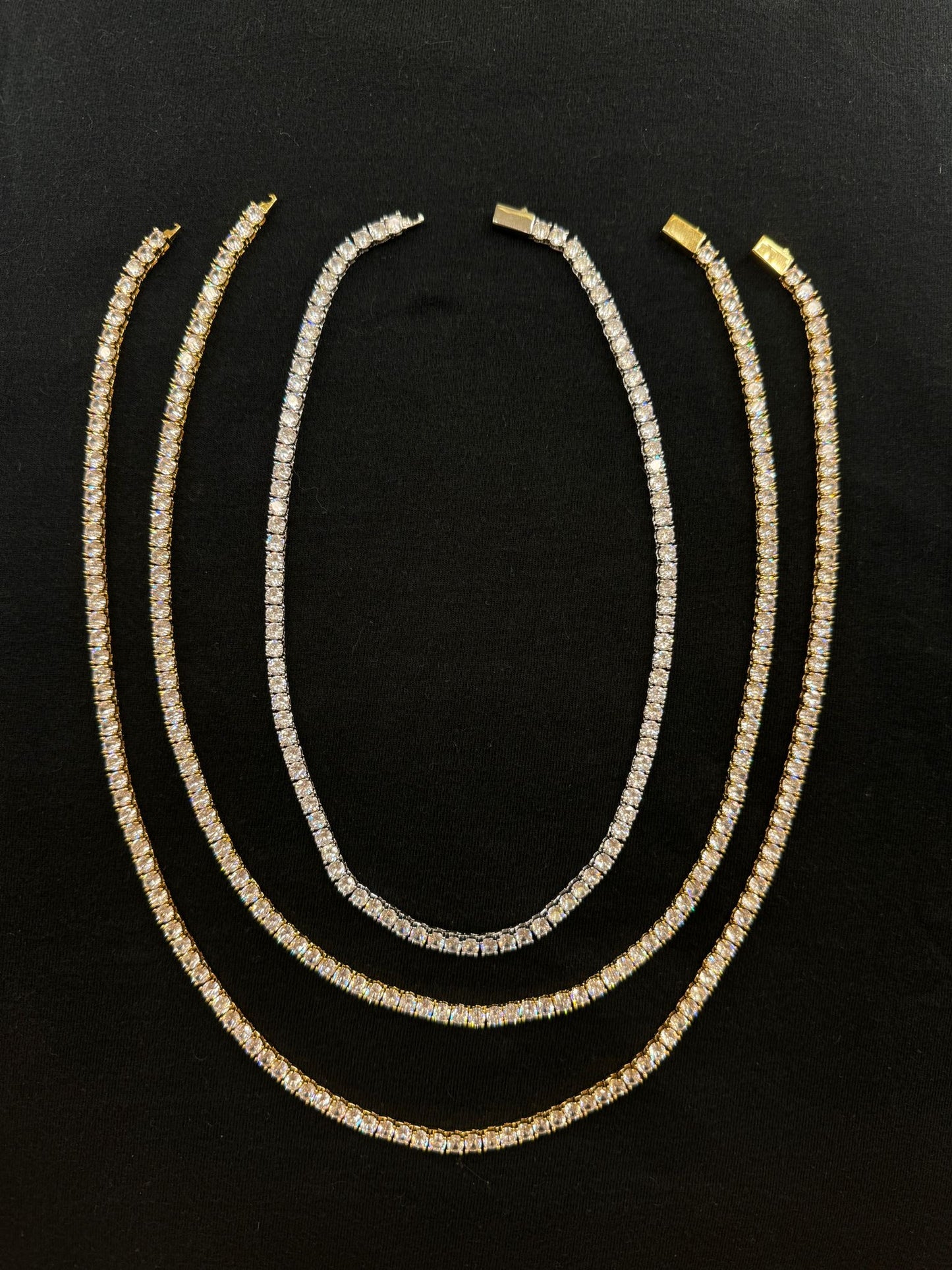 Collana tennis luxury