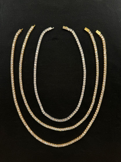 Collana tennis luxury