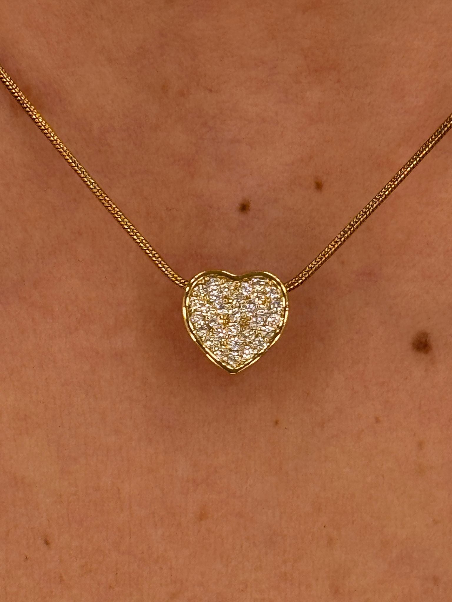 Collana cuore DAFNE