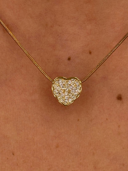 Collana cuore DAFNE
