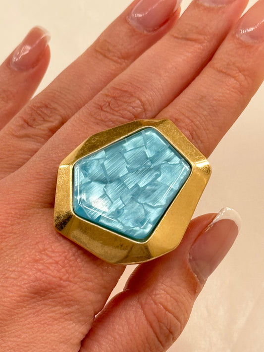 Anello pietra GITANA