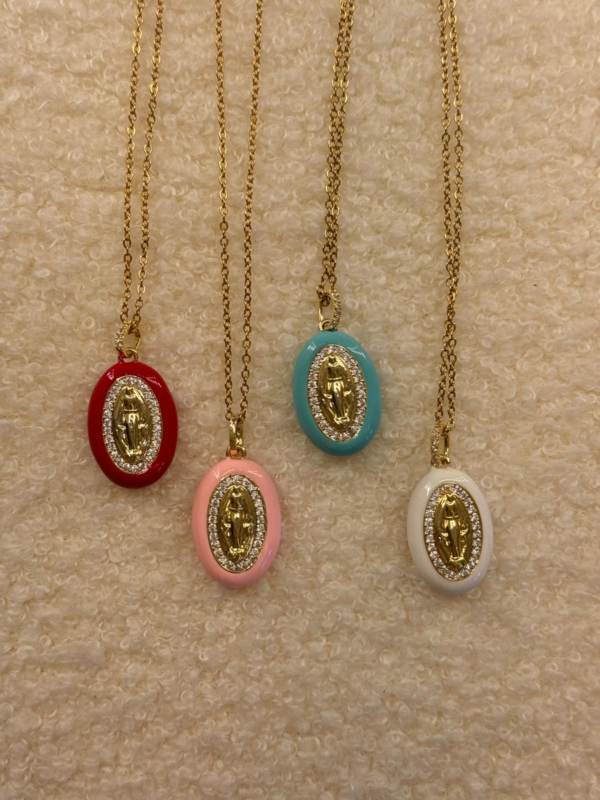 Collana Madonnina Color