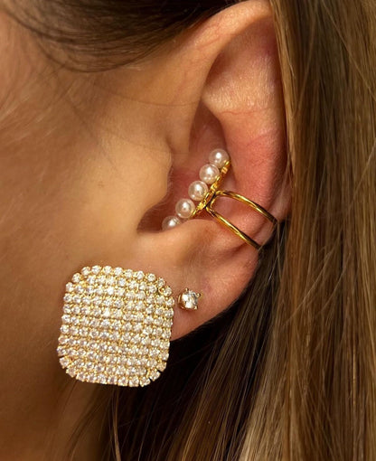 Earcuff conch perle