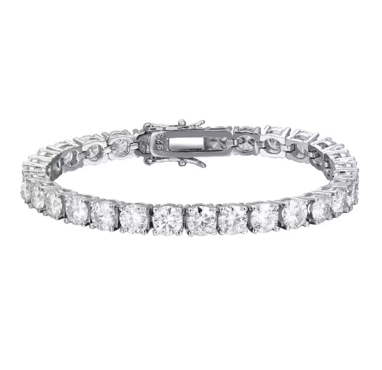 Bracciale Tennis in Moissanite