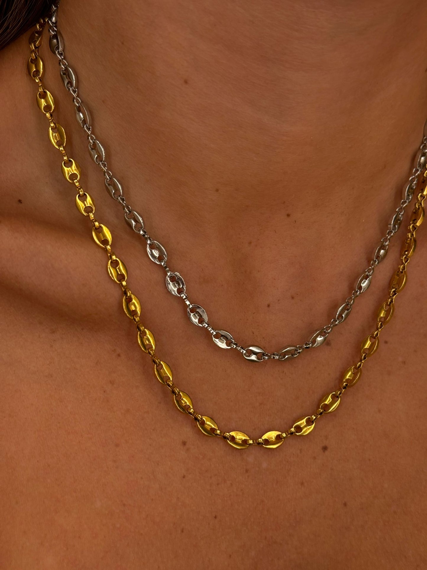 Collana maglia marina piccola