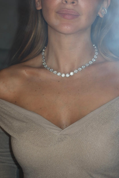 Collana Girocollo July punti luce tondi