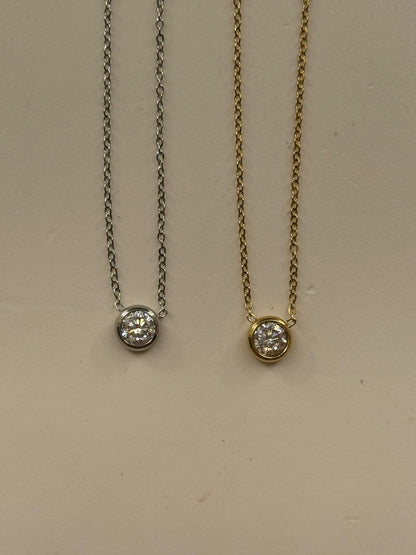 Collana punto luce tondo