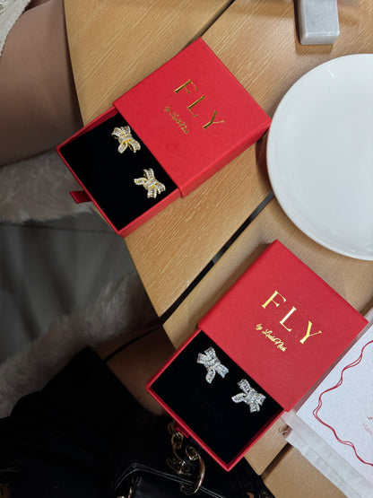 Orecchini Fiocchi Scintillanti