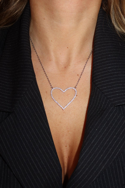 Collana design Cuore grande