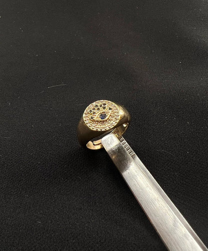 Anello occhio portafortuna